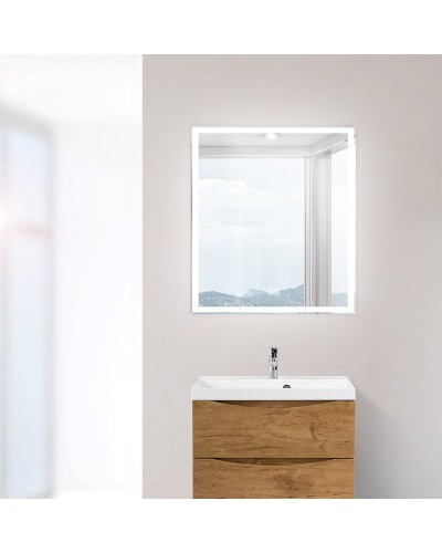 Зеркало BelBagno 70 SPC-GRT-700-800-LED-TCH-WARM с подсветкой с подогревом с сенсорным выключателем