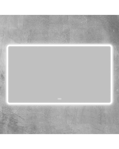Зеркало BelBagno 140 SPC-MAR-1400-800-LED-TCH-WARM с подсветкой с подогревом с сенсорным выключателем