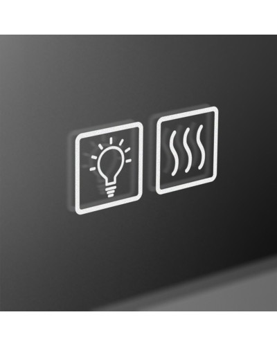 Зеркало BelBagno 140 SPC-MAR-1400-800-LED-TCH-WARM с подсветкой с подогревом с сенсорным выключателем