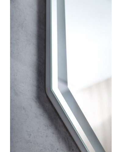 Зеркало BelBagno 80 SPC-OTT-800-800-LED-TCH-WARM с подсветкой с подогревом с сенсорным выключателем