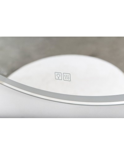 Зеркало BelBagno 100 SPC-RNG-1000-LED-TCH-WARM с подсветкой с подогревом с сенсорным выключателем