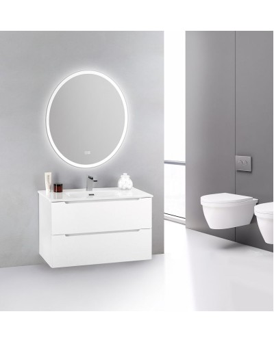 Зеркало BelBagno 75 SPC-VST-750-900-LED-TCH-WARM с подсветкой с подогревом с сенсорным выключателем