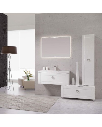 Зеркало Aqwella UM 100 UM0210 с подсветкой с сенсорным выключателем