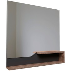 Зеркало Grossman Лайф 80 208008 Винтажное дерево темное Графит