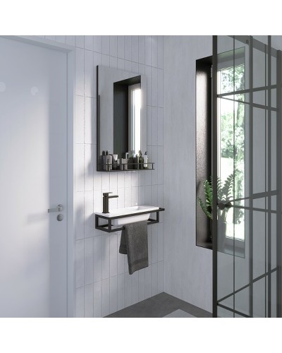 Зеркало Grossman Метрис 50 205001 Черное