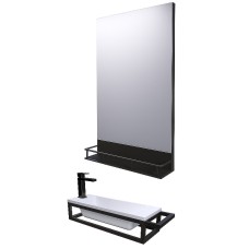 Зеркало Grossman Метрис 50 205001 Черное