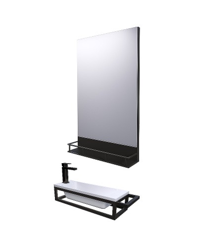 Зеркало Grossman Метрис 50 205001 Черное