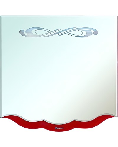 Зеркало Bellezza Версаль 100 4611117060038 с подсветкой Красное