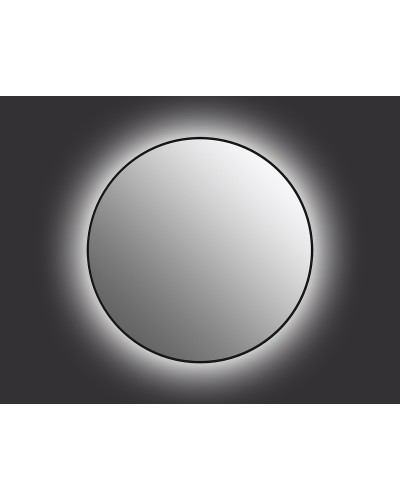 Зеркало Cersanit Eclipse 100 64149 с подсветкой Черное с датчиком движения