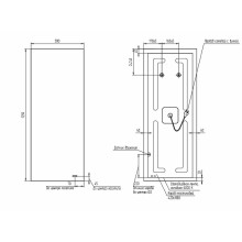 Зеркало Cersanit Eclipse 50 64154 с подсветкой с датчиком движения