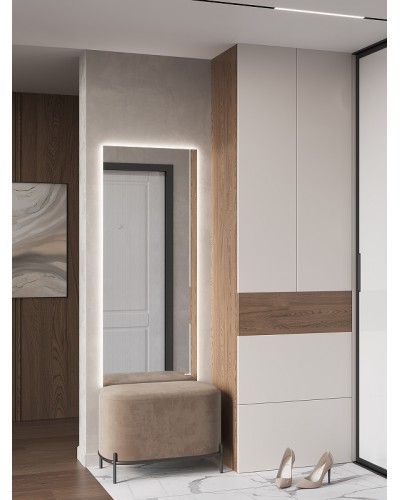 Зеркало Cersanit Eclipse 50 64154 с подсветкой с датчиком движения