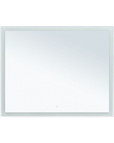 Зеркало Aquanet Гласс 120 274009 с подсветкой Белый глянец с сенсорным выключателем