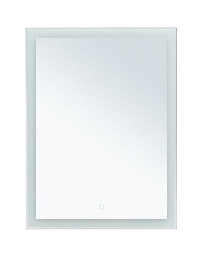 Зеркало Aquanet Гласс 60 274025 с подсветкой Белый глянец с сенсорным выключателем