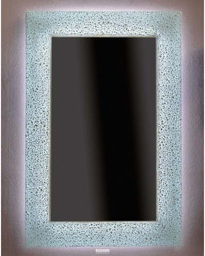 Зеркало Boheme Armadi Art NeoArt Aura 60 537 с подсветкой Белое