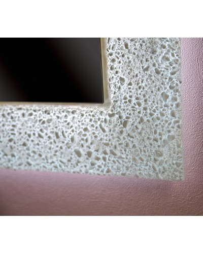 Зеркало Boheme Armadi Art NeoArt Aura 60 537 с подсветкой Белое