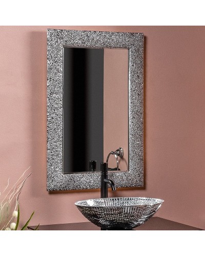 Зеркало Boheme Armadi Art NeoArt Aura 60 538 с подсветкой Серебро