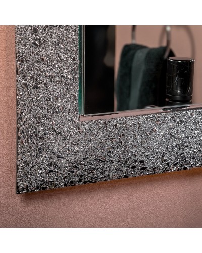 Зеркало Boheme Armadi Art NeoArt Aura 60 538 с подсветкой Серебро