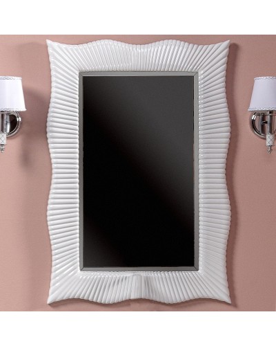 Зеркало Boheme Armadi Art NeoArt Soho 70 561 с подсветкой Белый глянец