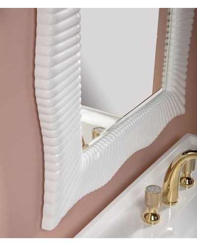 Зеркало Boheme Armadi Art NeoArt Soho 70 561 с подсветкой Белый глянец