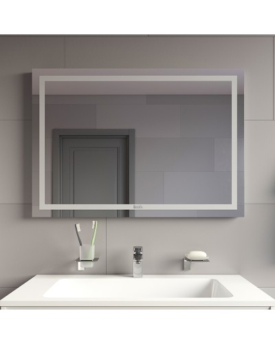 Зеркало Iddis Zodiac 80 ZOD80T0i98 с подсветкой с подогревом Белое