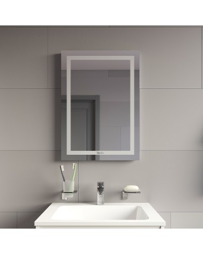 Зеркало Iddis Zodiac 50 ZOD50T0i98 с подсветкой с подогревом Белое