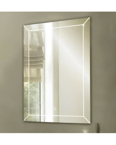 Зеркало Relisan Janet 600х800 Гл000024388 с подсветкой с сенсорным выключателем