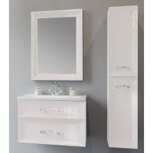 Зеркало белый глянец 65х85 см Marka One Delice У72508