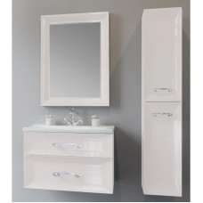 Зеркало белый глянец 65х85 см Marka One Delice У72508