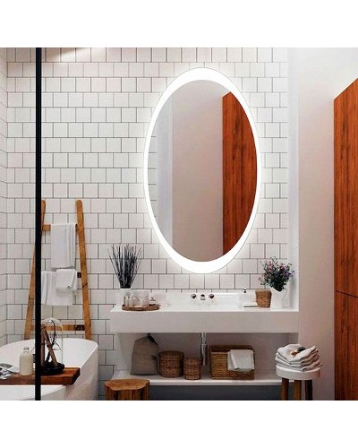 Зеркало Relisan Kasandra 600х1050 Гл000024393 с подсветкой с сенсорным выключателем