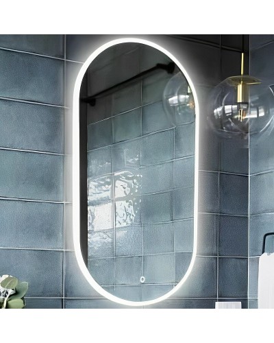 Зеркало Relisan Melina 550х1000 Гл000024394 с подсветкой с сенсорным выключателем