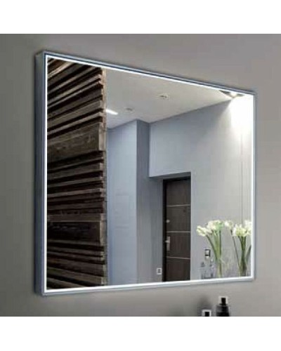 Зеркало Relisan Molly 1200х700 Гл000025054 с подсветкой с сенсорным выключателем и часами