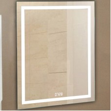 Зеркало Relisan Wendy 500х700 Гл000024377 с подсветкой с сенсорным выключателем и часами