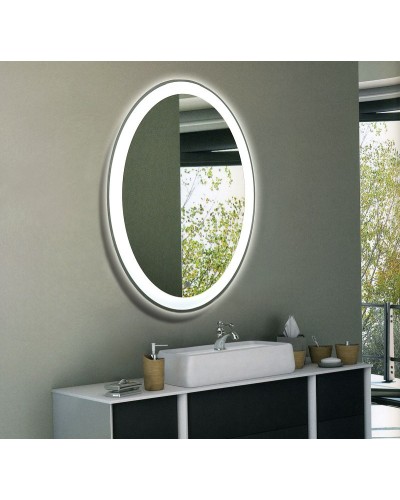 Зеркало Relisan Sara 570х770 Гл000024329 с подсветкой с сенсорным выключателем