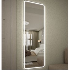 Зеркало Relisan Taffy 455х1350 Гл000024397 с подсветкой с сенсорным выключателем