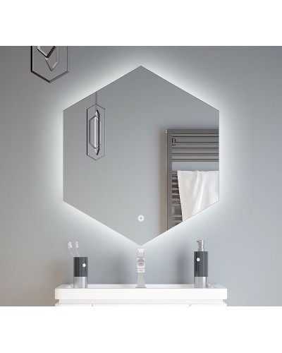 Зеркало Corozo Теор 70 SD-00000843 с подсветкой с сенсорным выключателем