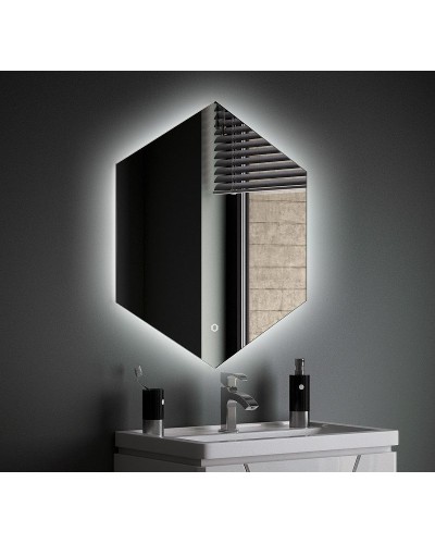 Зеркало Corozo Теор 70 SD-00000843 с подсветкой с сенсорным выключателем