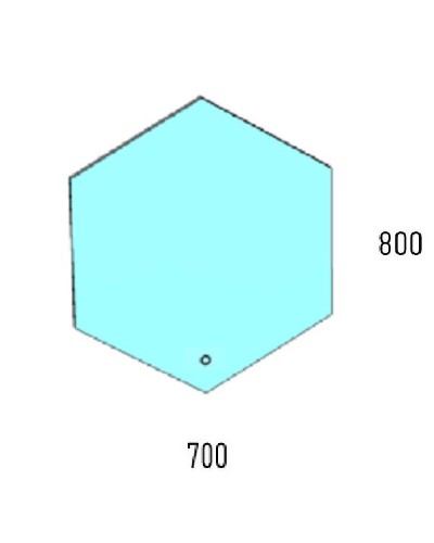 Зеркало Corozo Теор 70 SD-00000843 с подсветкой с сенсорным выключателем