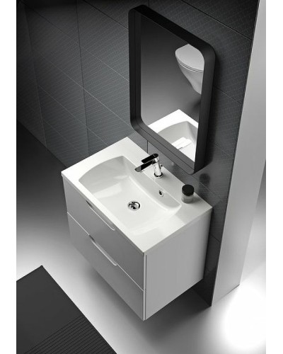 Зеркало Ravak Strip 90 X000001572 с подсветкой Черное