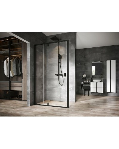 Зеркало Ravak Strip 90 X000001572 с подсветкой Черное