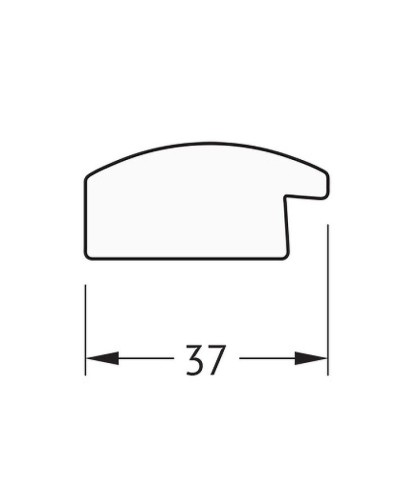 Зеркало Evoform Definite 130х70 BY 0747 в багетной раме - Состаренное серебро 37 мм