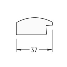 Зеркало Evoform Definite 130х70 BY 0749 в багетной раме - Клен 37 мм