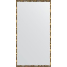 Зеркало Evoform Definite 127х67 BY 0746 в багетной раме - Золотой бамбук 24 мм