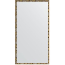 Зеркало Evoform Definite 127х67 BY 0746 в багетной раме - Золотой бамбук 24 мм