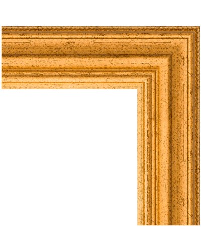 Зеркало Evoform Definite 116х66 BY 1091 в багетной раме - Состаренное золото 67 мм