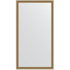 Зеркало Evoform Definite 132х72 BY 1097 в багетной раме - Бусы золотые 46 мм