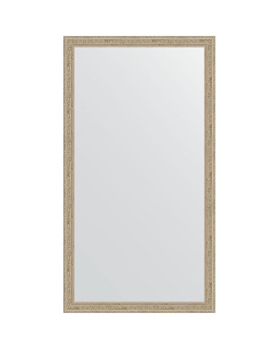 Зеркало Evoform Definite 133х73 BY 1100 в багетной раме - Слоновая кость 51 мм