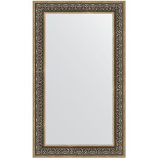 Зеркало Evoform Definite 123х73 BY 3224 в багетной раме - Вензель серебряный 101 мм