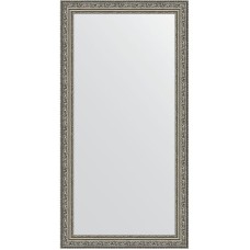 Зеркало Evoform Definite 104х54 BY 3072 в багетной раме - Виньетка состаренное серебро 56 мм