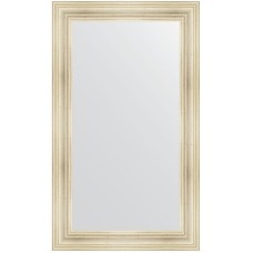 Зеркало Evoform Definite 122х72 BY 3220 в багетной раме - Травленое серебро 99 мм