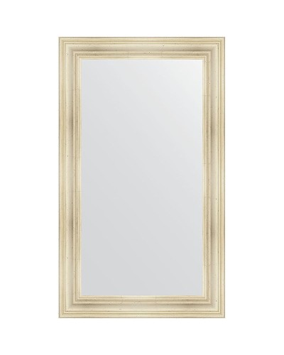 Зеркало Evoform Definite 122х72 BY 3220 в багетной раме - Травленое серебро 99 мм